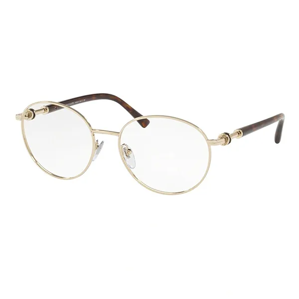 Kính Mắt Cận Nữ Bvlgari Ladies Eyeglasses Pale Gold Round BV2207 278 Màu Vàng Gold