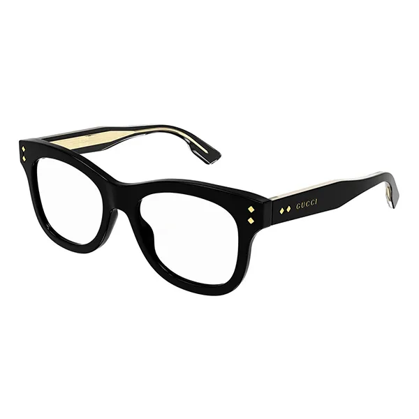 Kính Mắt Cận Nữ Gucci Demo Square Ladies Eyeglasses GG1086O 001 Màu Đen - Kính mắt - Vua Hàng Hiệu
