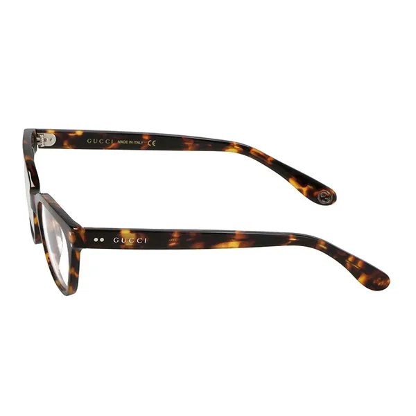 Kính Mắt Cận Nữ Gucci Eyeglasses Women's GG1091O 002 Màu Havana Đậm