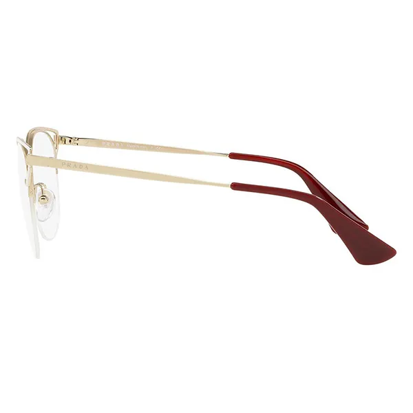 Kính Mắt Cận Nữ Prada Cat Eye Ladies Eyeglasses PR64UV LFB1O1 Màu Vàng
