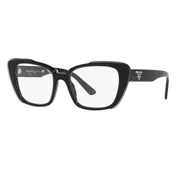 Kính Mắt Cận Nữ Prada Demo Cat Eye Ladies Eyeglasses PR 01YV 09V1O1 Màu Đen