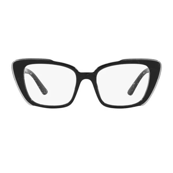 Kính Mắt Cận Nữ Prada Demo Cat Eye Ladies Eyeglasses PR 01YV 09V1O1 Màu Đen