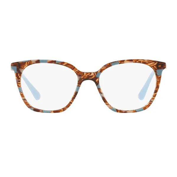 Kính Mắt Cận Nữ Prada Striped Brown Marble Eyeglasses PR 11TV KJO1O1 Màu Nâu Havana - Kính mắt - Vua Hàng Hiệu