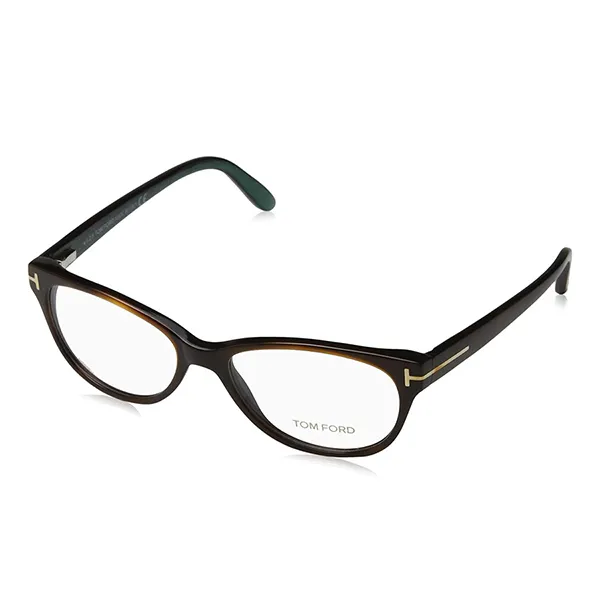 Kính Mắt Cận Nữ Tom Ford Dark Havana Eyeglasses FT5292 052 Màu Havana Đậm - Kính mắt - Vua Hàng Hiệu