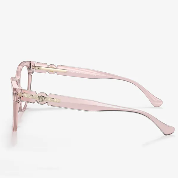 Kính Mắt Cận Nữ Versace Eyeglass Transparent Pink VE3304 5339 Màu Hồng