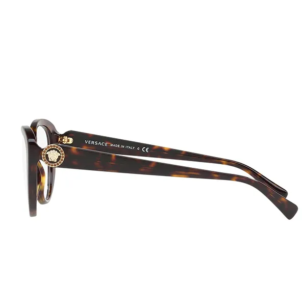 Kính Mắt Cận Nữ Versace Eyeglass VE3246BA 108 Màu Nâu Havana