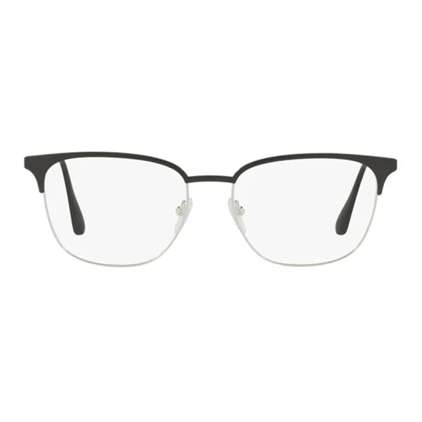 Kính Mắt Cận Prada Matte Black Silver PR 59UV 1BO1O1 Màu Bạc - Kính mắt - Vua Hàng Hiệu