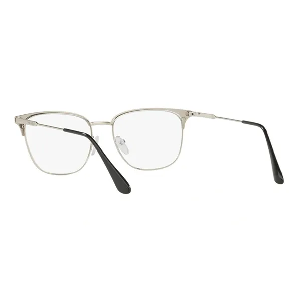 Kính Mắt Cận Prada Matte Black Silver PR 59UV 1BO1O1 Màu Bạc - Kính mắt - Vua Hàng Hiệu