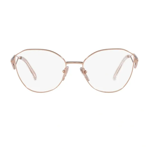 Kính Mắt Cận Prada Pink Gold Demo Eyeglasses PR52ZV ZVF1O1 Màu Vàng Hồng