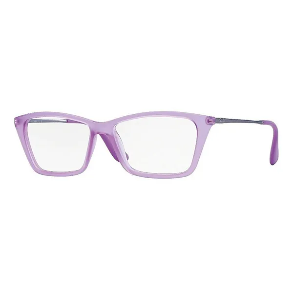 Kính Mắt Cận Rayban Shirley Matte Violet Eyeglasses RB7022 5367 Eyeglasses Màu Tím - Kính mắt - Vua Hàng Hiệu