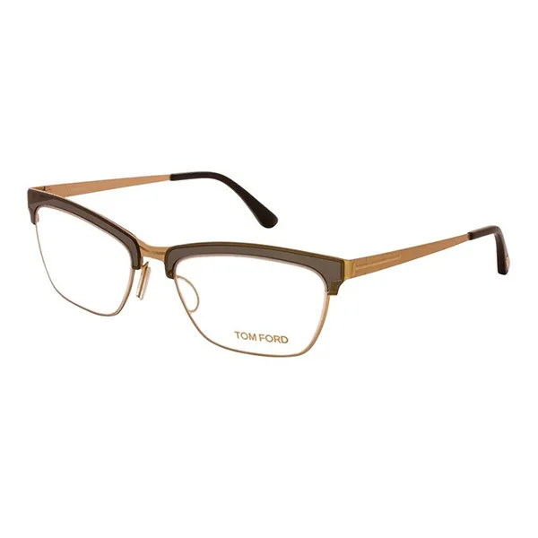 Kính Mắt Cận Tom Ford Eyeglasses TF5392 020 Màu Vàng - Kính mắt - Vua Hàng Hiệu