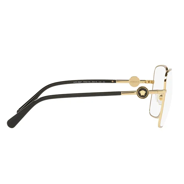 Kính Mắt Cận Versace Eyeglass VE2227 10021W Màu Vàng Gold