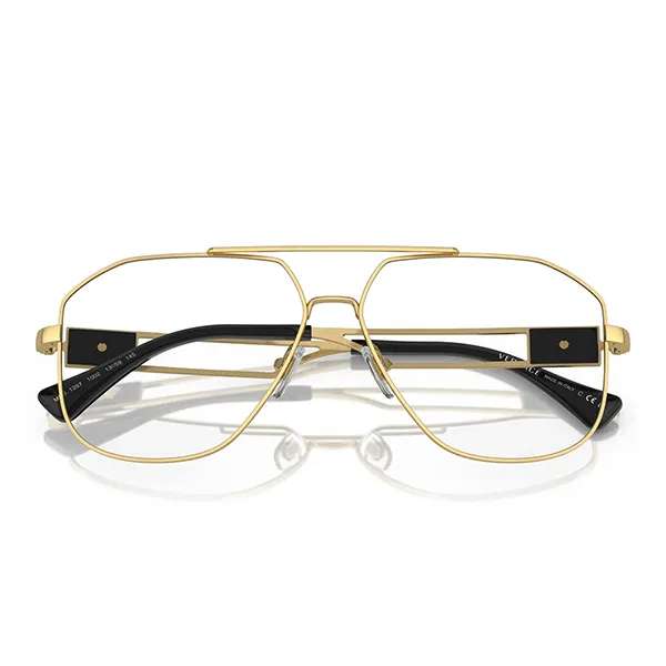 Kính Mắt Cận Nam Versace Men Eyeglass VE1287 1002 59 Màu Vàng Gold