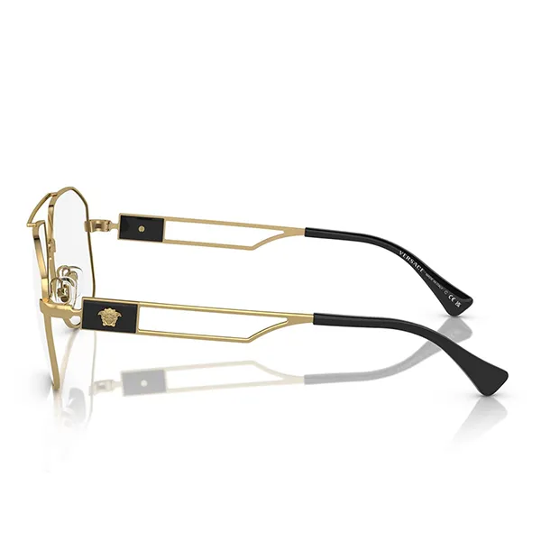 Kính Mắt Cận Nam Versace Men Eyeglass VE1287 1002 59 Màu Vàng Gold