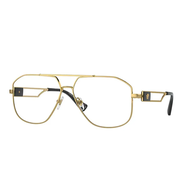 Kính Mắt Cận Nam Versace Men Eyeglass VE1287 1002 59 Màu Vàng Gold