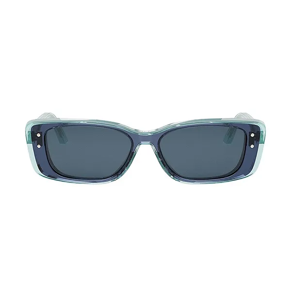 Kính Mát Dior Highlight S2I Rectangular Sunglasses 53mm Màu Xanh Lam