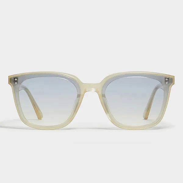 Kính Mát Gentle Monster Queen GDC1 Sunglasses Màu Vàng/Xanh - Kính mắt - Vua Hàng Hiệu