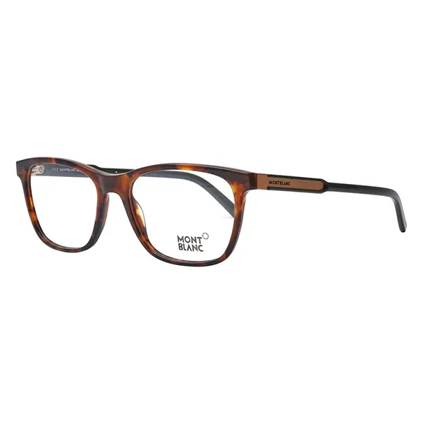 Kính Mắt Cận Montblanc Tortoise Plastic Eyeglasses MB 631 A56 Màu Havana Đậm