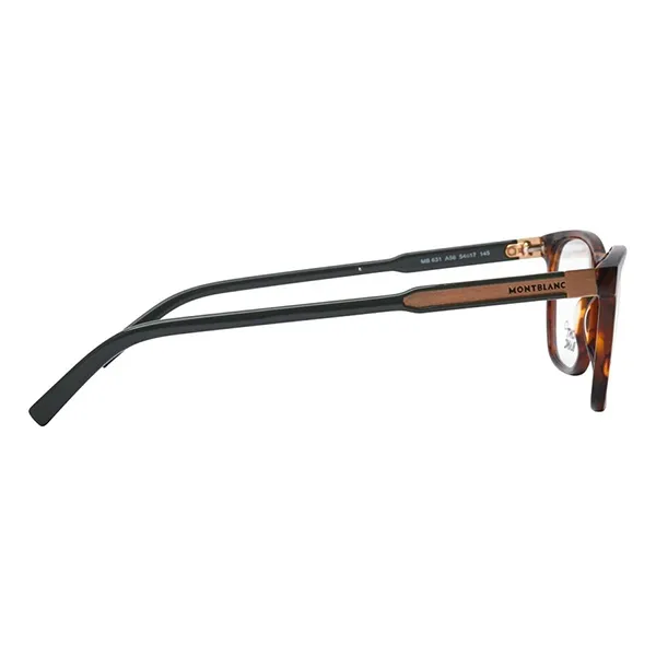 Kính Mắt Cận Montblanc Tortoise Plastic Eyeglasses MB 631 A56 Màu Havana Đậm