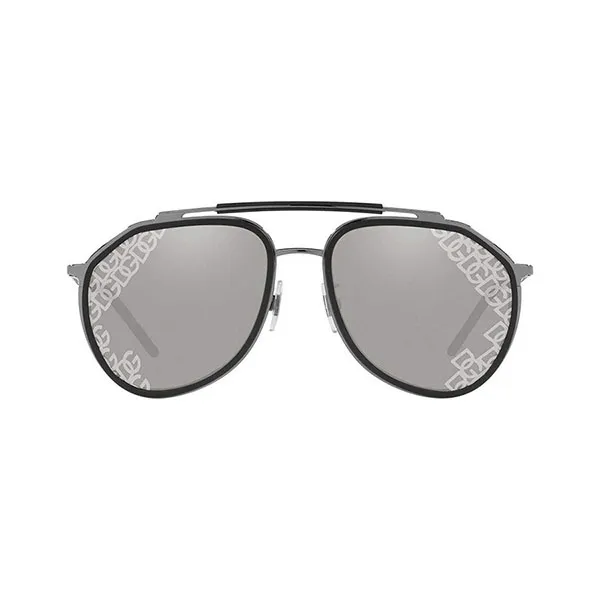 Kính Mát Nam Dolce & Gabbana DG2277 04/6G Màu Bạc Đen Size 57