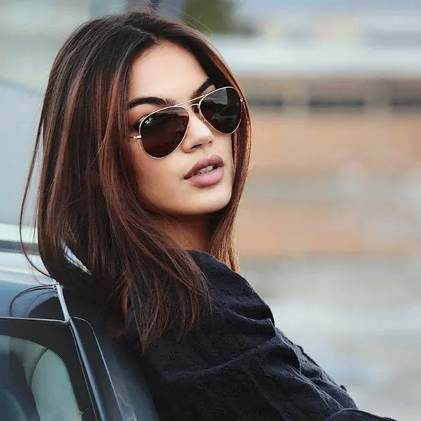 Kính Mát Rayban Aviator Sunglasses RB3025 001/33 62 Màu Nâu - Kính mắt - Vua Hàng Hiệu
