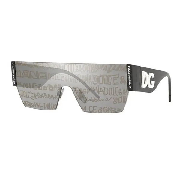Kính Mát Unisex Dolce & Gabbana D&G DG2233 Màu Xám Đen