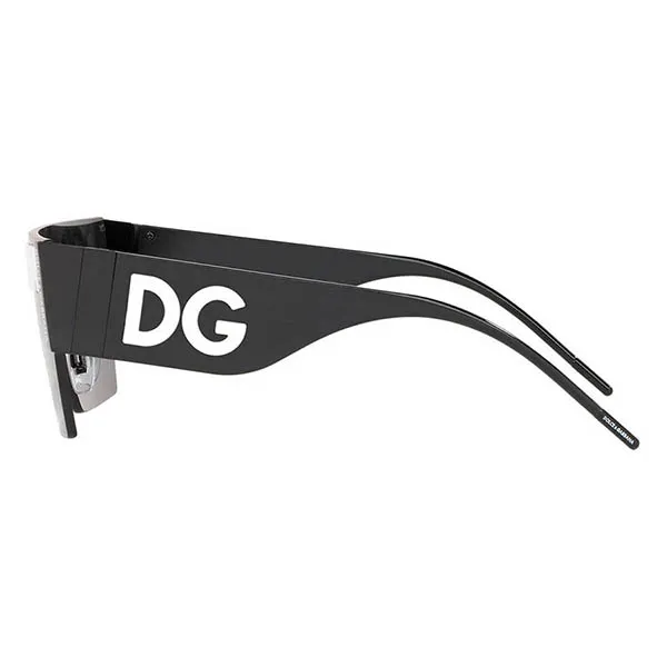 Kính Mát Unisex Dolce & Gabbana D&G DG2233 Màu Xám Đen