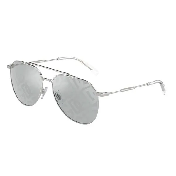 Kính Mát Unisex Dolce & Gabbana DG2296 05/AL Silver Màu Bạc Size 58