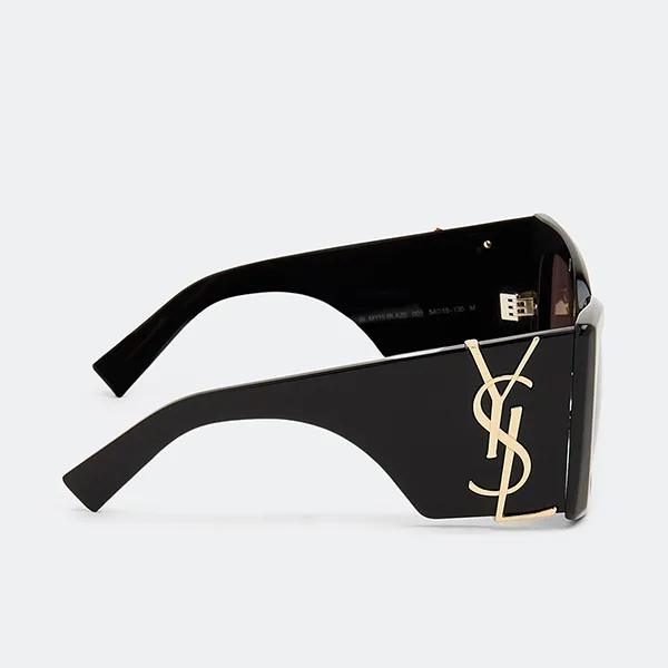 Kính Mát Yves Saint Laurent YSL Rose Sl Blaze Sunglasses M119 Màu Đen - Kính mắt - Vua Hàng Hiệu