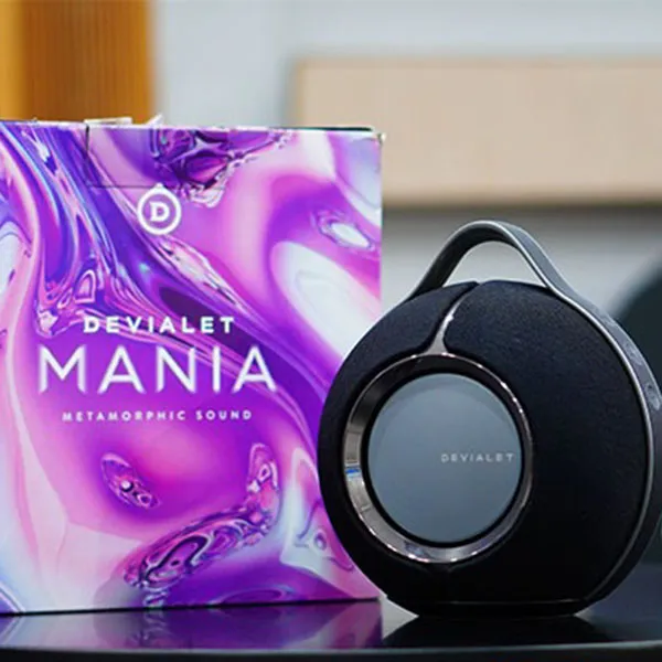 Loa Devialet Mania (Pin 10h, Kháng Nước IPX4, 176W, Bluetooth 5.0) Màu Đen - Phụ Kiện Công Nghệ - Vua Hàng Hiệu