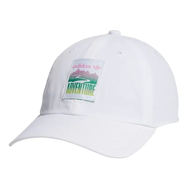 Mũ Adidas Originals Adventure Mountain Strapback Relaxed Cap Màu Trắng - Mũ nón - Vua Hàng Hiệu
