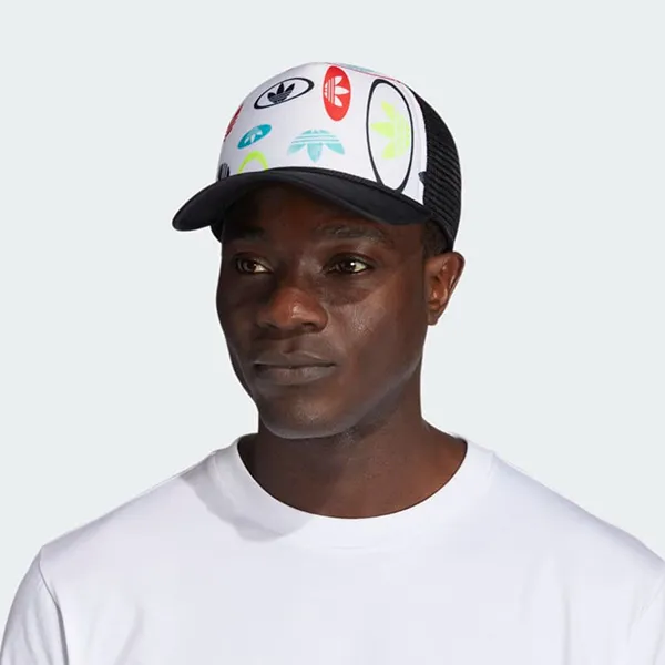Mũ Adidas Play Hard Trucker Hat GA5723 Màu Đen Trắng - Mũ nón - Vua Hàng Hiệu