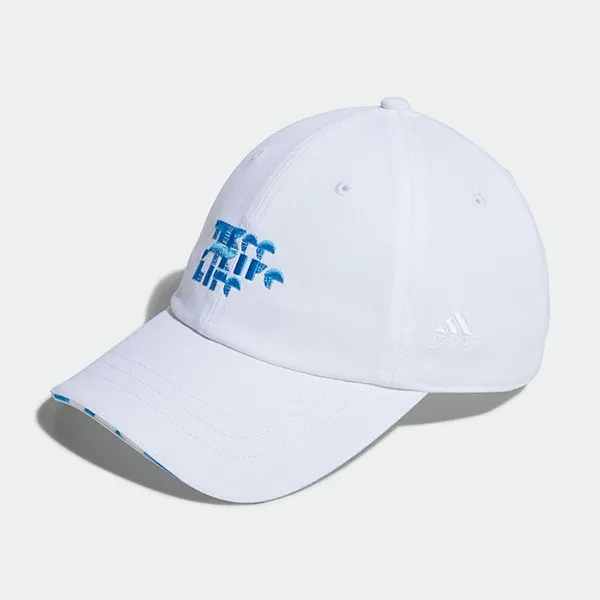 Mũ Adidas Three Stripe Life Cotton Cap HA5906 Màu Trắng Size 54-57