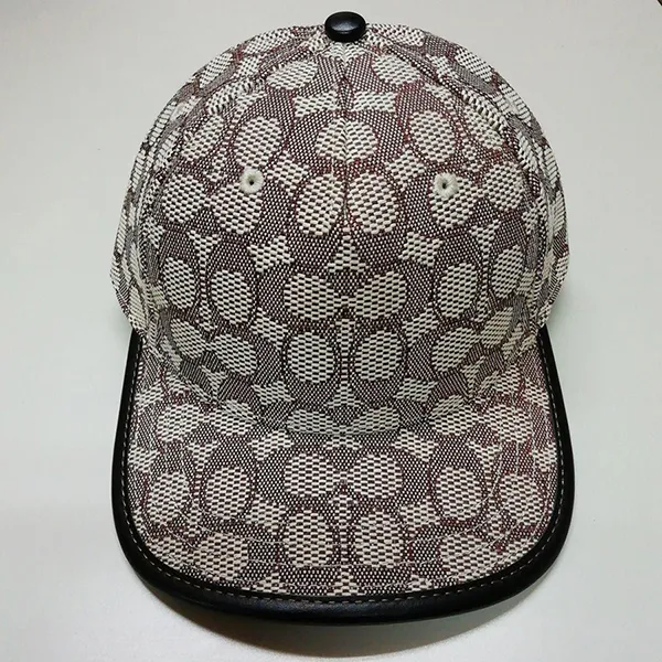 Mũ Coach Signature Jacquard Baseball Cap Màu Nâu Size XS/S - Mũ nón - Vua Hàng Hiệu