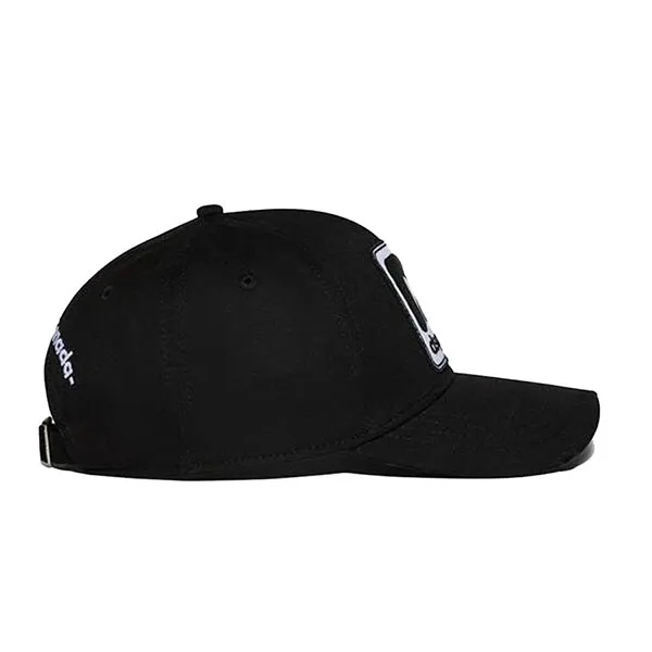 Mũ Dsquared2 Baseball With Logo Patch Cap Màu Đen