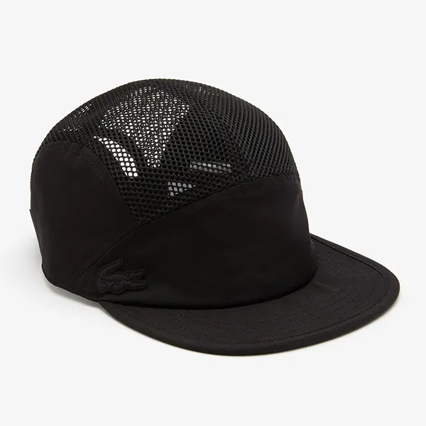 Mũ Lacoste Mesh Panel Soft Visor RK1782 031 Màu Đen Size M