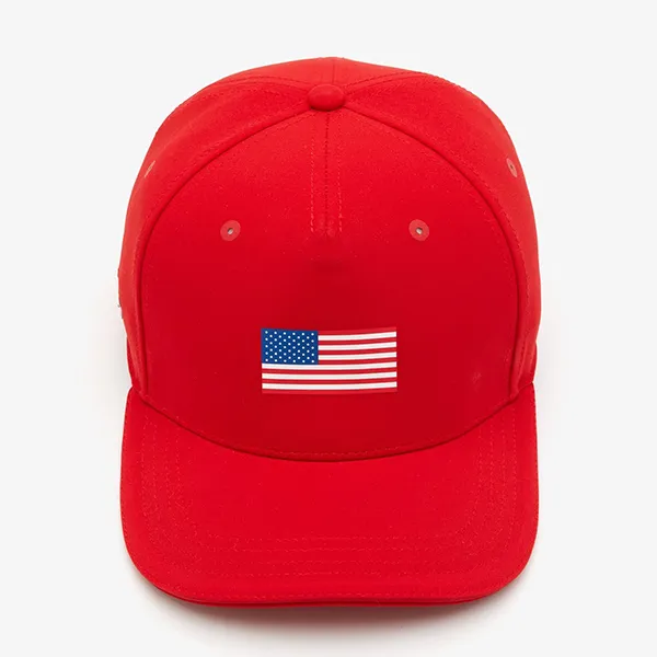 Mũ Lacoste Presidents Cup Lacoste Sport American Flag Adjustable RK8168 240 Màu Đỏ