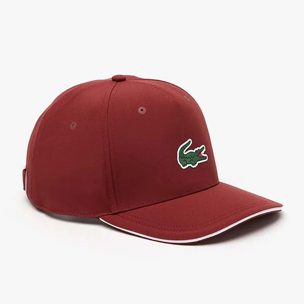 Mũ Lacoste Sport Adjustable Golf Cap RK9505 ZS1 Màu Đỏ Đô