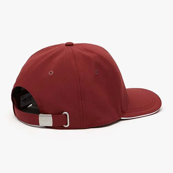 Mũ Lacoste Sport Adjustable Golf Cap RK9505 ZS1 Màu Đỏ Đô