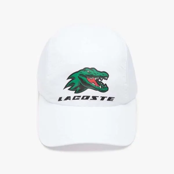 Mũ Lacoste Sports Limited Edition Tennis White RK1834 51 001 White Màu Trắng