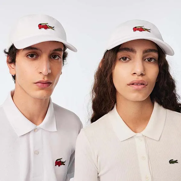 Mũ Lacoste X Netflix La Casa De Papel RK7743 51 VIM Màu Trắng