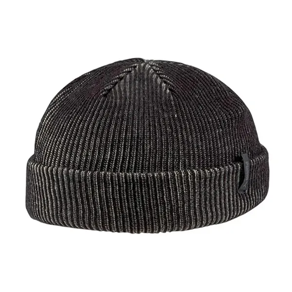 Mũ Len Puma Ribbed Fisherman Beanie 023451 02 Màu Đen Xám