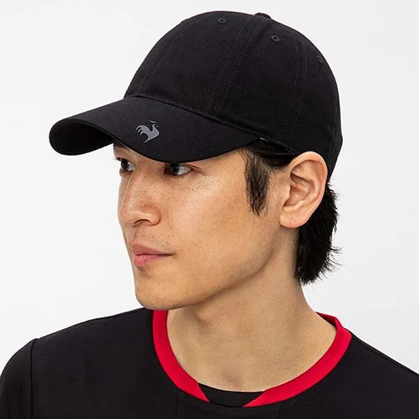 Mũ Nam Le Coq Sportif 3D Logo 8 Panel Cap QTBWJC54 Màu Đen