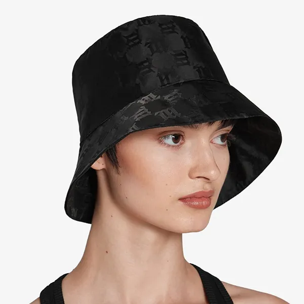 Mũ Tròn Misbhv Nylon Monogram Bucket Hat Black Màu Đen - Mũ nón - Vua Hàng Hiệu