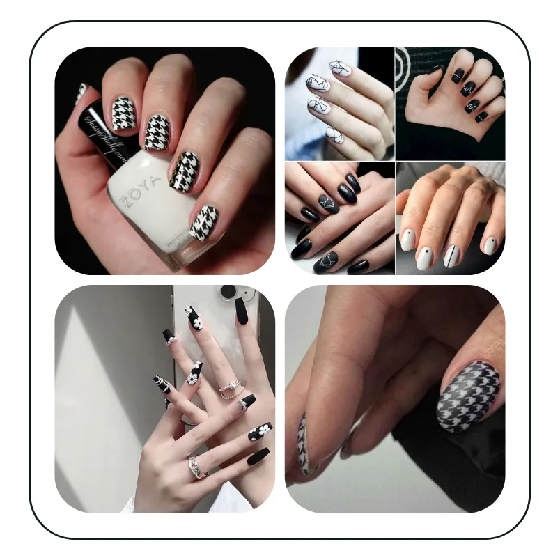 Gel vẽ nail siêu đặc, gel vẽ nổi đen trắng trang trí móng MOON NAIL - Sơn  móng | TheFaceHolic.com
