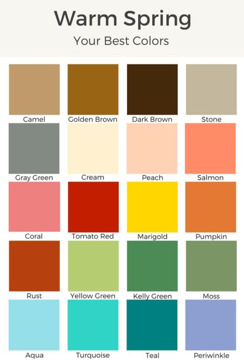 Bảng màu Personal color Spring: Gợi ý layout makeup và phối đồ-12
