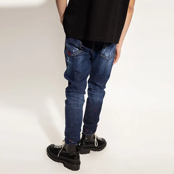Quần Jean Nam Dsquared2 S74LB1151 S30664 Màu Xanh Đậm Size 46