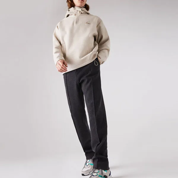 Quần Dạ Nam Lacoste Slim Fit Pocket Wool Blend Pants HH3492-FV8 Màu Xám Size 30 - 1