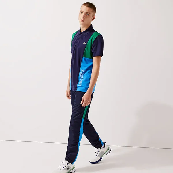 Quần Gió Unisex Lacoste Men's SPORT Colorblock Bands Joggers XH0881-M7Z Màu Xanh Navy Size 3 - Thời trang - Vua Hàng Hiệu