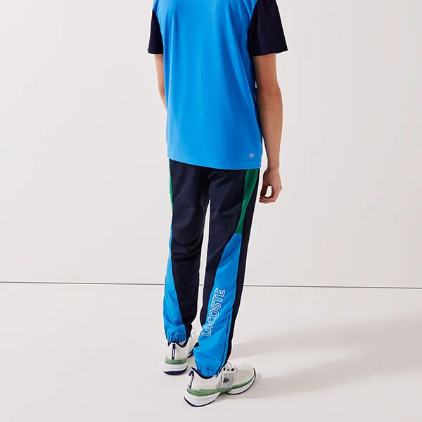 Quần Gió Unisex Lacoste Men's SPORT Colorblock Bands Joggers XH0881-M7Z Màu Xanh Navy Size 3 - Thời trang - Vua Hàng Hiệu